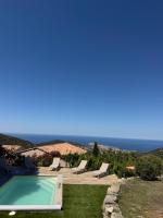 Magnifique Villa piscine vues mer, lac et montagnes - B&B Santa-Reparata-di-Balagna