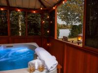 Chalet Havre lake view and access spa fireplace close to Lac Saint Jean - Chambres d'hôtes L'Ascension