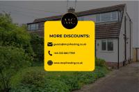 Stylish 3-Bed Home Near Scotch Corner by MCPI Hosting, Perfect For Families & Groups! - B&B Middleton Tyas