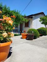Apartment mit Gartenblick