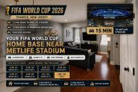 FIFA 2K26 WC 15 Mins to MetLife Stadium with NYC Access - B&B Teaneck