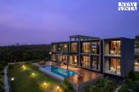 StayVista at Horizon Block with Infinity Pool, Lawn - B&B Jāmb