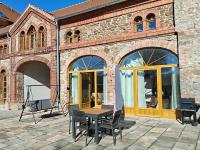 Modernes Studio mit Sonnenterrasse - barrierearm - bis 3 Personen - B&B Großharthau