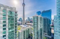 Sunny 2 Bedroom Condo in Downtown Toronto CN Tower, Lake View Balcony - Chambres d'hôtes Toronto
