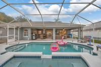 Sunny Oasis Heated Salt Pool, Pool Table - B&B Palm Coast