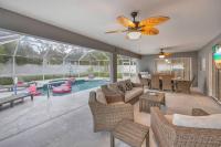 Sunny Oasis Heated Salt Pool, Pool Table - B&B Palm Coast