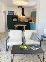 Apartment mit 2 Schlafzimmern, Terrasse und Meerblick