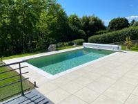 Rez-de-chaussée de notre villa vue sur lac - Chambres d'hôtes Aix-les-Bains