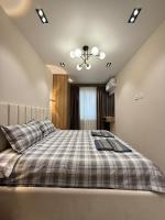 Stylish 3-room apartment in the green center of Tashkent - Chambres d'hôtes Og‘asaroy