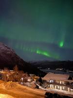 Luxury Lake & Mountain View Apartment - Balcony - B&B Voss