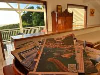 Le bougainvillier - Haut de villa vue sur mer - B&B Deshaies