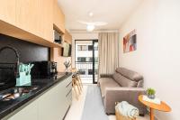 Modern apartment in Portão, new building, near Palladium Shopping Mall - B&B Curitiba
