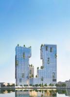 Apartamento de 1 dormitorio con balcón y vistas al agua 