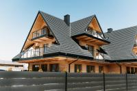 Nowoczesny apartament Deluxe A04 z oddzielną sypialnią - klimatyzacja i parking podziemny w cenie - Mountain & River Residence - IZBY PODHALAŃSKIE - od października ogólnodostępna sauna i jacuzzi W CENIE - Ferienwohnung Witów