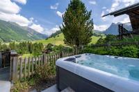 Hot Tub Chalet with BBQ netx to Gondola Nature and near Spiez - B&B Diemtigen