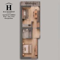 Deluxe Apartment mit Balkon und 2 Schlafzimmern