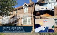 Baileys Beach House - Part of the The Bay Filey Holiday Village with pool, gym and direct beach access, pub, restaurant, tennis and meadows walks - Bed and Breakfast Filey