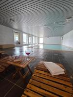 Apartment with terrace, pool, sauna, and free parking - B&B Voss