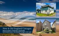 Old and New England Cottages - two 3 bedroom cottages nearby - Part of the The Bay Filey Holiday Village with pool, gym and direct beach access, pub, restaurant, tennis and meadows walks - Bed and Breakfast Filey