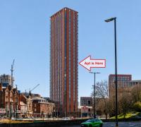 Stylish City Centre 2 Bed with Panoramic Views - Ferienwohnung Birmingham