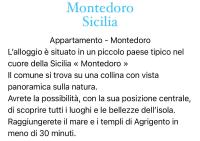 Sicilia Benessere - B&B Montedoro