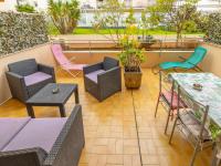 Studio climatisé, calme, centre Menton, terrasse - FR-1-196-335 - B&B Menton