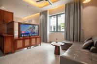 Apartment mit 1 Schlafzimmer, Balkon und Stadtblick