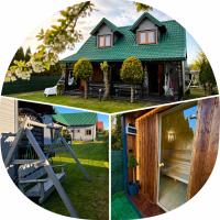 Maharówka - Domki z sauną i balią - Ostrowo - holiday home - Chambres d'hôtes Ostrowo
