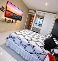FLAT MONTE CASTELO 2 QUARTOS AO LADO DA FAZENDINHA GRAVATÁ Pe - Chambres d'hôtes Gravatá