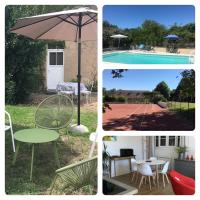 Maison privée "La Coudanne" piscine, tennis, parking - Ferienwohnung Saint-Georges-Motel