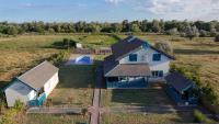 Cabana în Deltă cu Ponton Privat pe Bratul Sulina - Ferienwohnung Vulturu