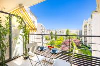 BnGo l Le Cocon Paisible PartDieu l Terrasse, 4p, 1ch, proche Gare PartDieu - Chambres d'hôtes Lyon