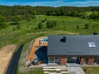 Widokówka Słajkowo, dom wakacyjny z basenem, balia - B&B Choczewo