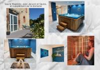 Cottage vue nature , Terrasse , Piscine et Spa en option - Ferienwohnung Aguts