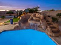 Luxury Oasis Slide Pool Pickleball Game Room - B&B Scottsdale
