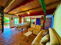 Hermosa cabaña rural con acceso a lago natural, 20 minutos de Villa de Leyva - Chambres d'hôtes Sáchica