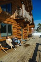 Stunning Log Cabin Getaway at The Hannu Haus - Bed and Breakfast Ironwood