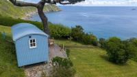 Shepherd's Hut Gorran Haven Panoramic Ocean Views - B&B Gorran Haven