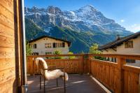 Brand-New Eiger View 3BR Apartment - Premium Location - Free Parking - Terrace - B&B Grindelwald
