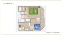 Two-Bedroom Studio Apartment