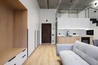 Modern, Scandinavian-style apartment with terrace in the center of Vilnius - Chambres d'hôtes Vilnius