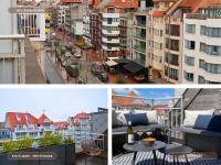 Le Phare - Penthouse duplex sur la Lippenslaan - 10min à pied Plage - Idéal Groupe Famille&Amis - 2 terrasses - Garage privé gratuit à proximité - Chambres d'hôtes Knokke-Heist