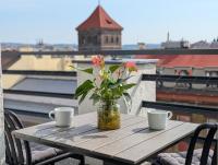 Skyline 3BR Rooftop Terrace Apartment in Center - Ferienwohnung Prag