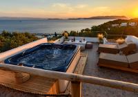 LemonTree Villa Rooftop Jacuzzi And Sea Views - B&B Skópelos