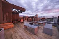 Dpto Moderno Con Aire Acondicionado y Balcón T310 - B&B Santiago del Cile