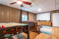 Sasquatch Hideaway Game Room Fire Pit - B&B Mushroom Farms