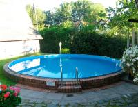 Ferienhaus mit Pool am See - Ferienwohnung Malchow