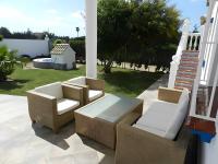 Chalet en la playa con piscina Privada en el Palmar terraza y chimenea - Bed and Breakfast El Palmar