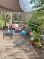 Studio Bas de villa avec grande terrasse - B&B Piedigriggio