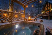 A-Frame Ski Hike Hot Tub Firepit - B&B East Stroudsburg